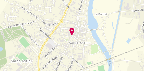 Plan de Agence Périgord Immobilier, 11 place de la République, 24110 Saint-Astier