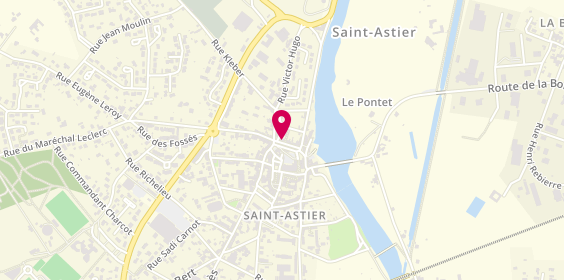 Plan de Agence Immobiliere Cipierre Orpi, 30 place du 14 Juillet, 24110 Saint-Astier