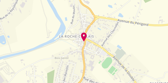 Plan de FCI Immobilier, La
8 place de la Victoire, 24490 La Roche-Chalais