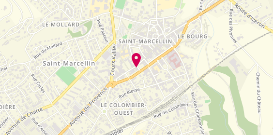 Plan de Square Habitat, 5 place Lacombe Maloc, 38160 Saint-Marcellin