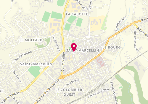 Plan de Eurimmo Gestion, 28 Boulevard du Champ de Mars, 38160 Saint-Marcellin