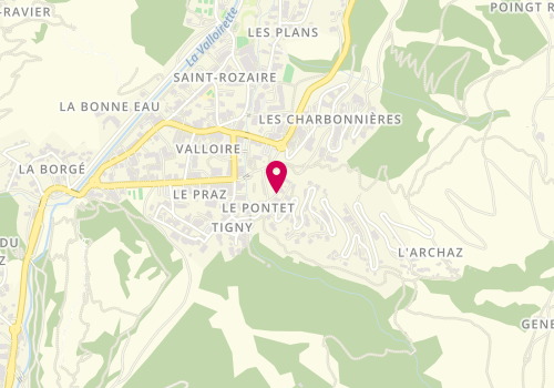 Plan de SAVOYE Lionel, Le Pontet, 73450 Valloire