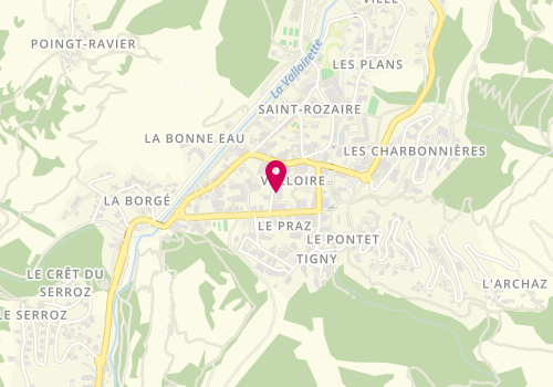 Plan de SARL Rambaud Immobilier, Résidence la Vallée d'Or
Rue de la Trav, 73450 Valloire
