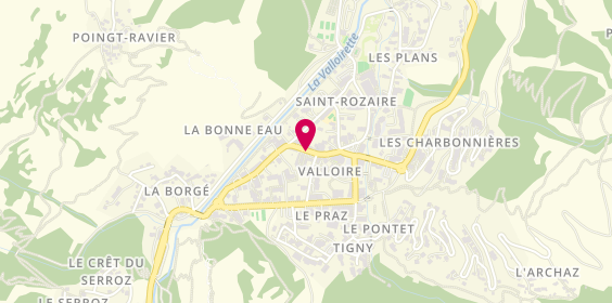 Plan de Agence Mer & Montagne, 293 Rue des Grandes Alpes, 73450 Valloire