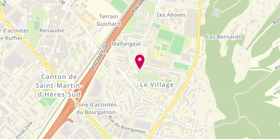 Plan de C3G, 2 Rue Fernand Leger, 38400 Saint-Martin-d'Hères