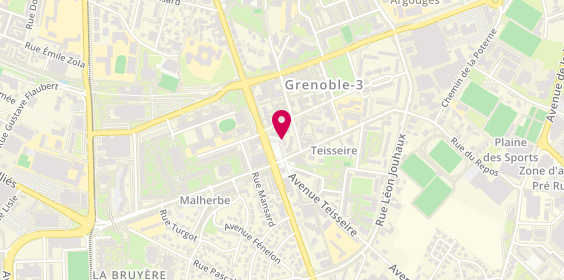 Plan de Malherbe Immobilier, 113 Av. Jean Perrot, 38100 Grenoble