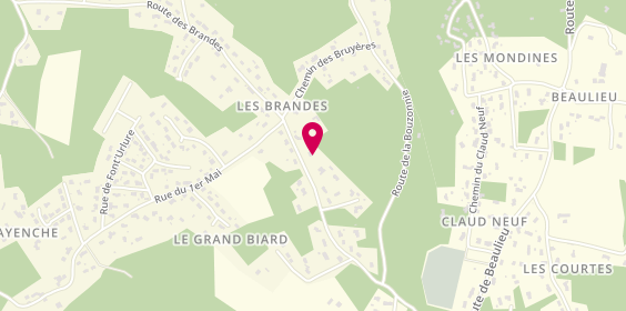 Plan de Euro Immobilier, 20 Route des Brandes, 24430 Marsac-sur-l'Isle