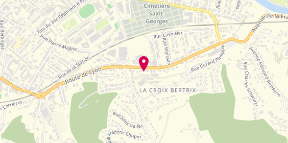 Plan de Agence Pierimmo, 136 Route de Lyon, 24750 Boulazac-Isle-Manoire
