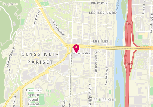 Plan de Era Immobilier, 17 Rue Lamartine, 38170 Seyssinet-Pariset