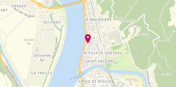 Plan de Square Habitat, 77 Rue Président Wilson, 26240 Saint-Vallier