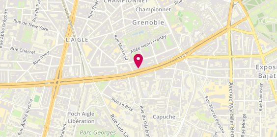 Plan de Vallet Immobilier Agence des Boulevards, 30 Boulevard Maréchal Foch, 38000 Grenoble