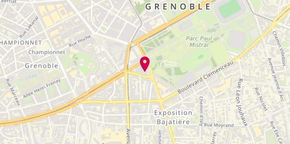 Plan de Immo de France Grenoble, 12 place Paul Mistral, 38000 Grenoble