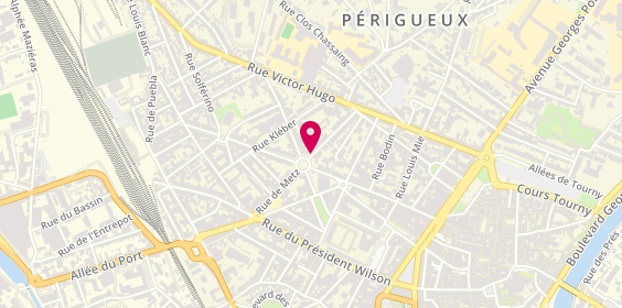 Plan de L'Agence POP - Agence immobilière Périgueux, 1 Rue de Varsovie, 24000 Périgueux