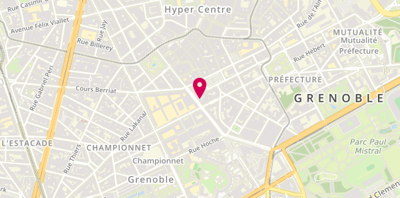 Plan de FONCIA | Agence Immobilière | Achat-Vente | Grenoble | Bd. Agutte Sembat, 11 Boulevard Agutte Sembat, 38000 Grenoble