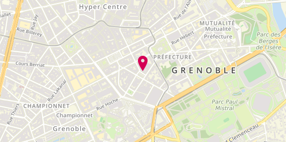 Plan de Ff Immobilier, 3 Pl. De Metz, 38000 Grenoble