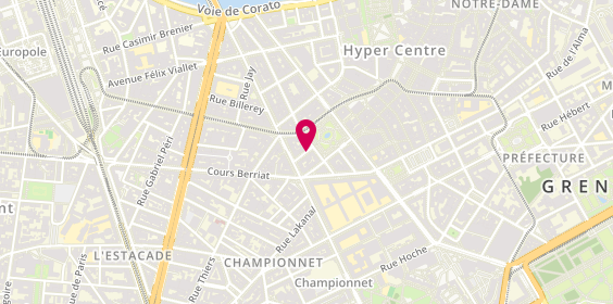 Plan de LagHome Immobilier | Agence Immobilière Grenoble, 2 Rue Vauban, 38000 Grenoble