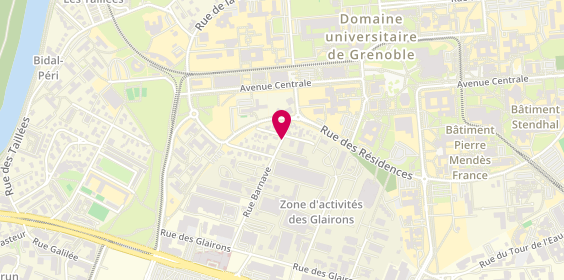 Plan de MIGNOT Michèle, 5 Rue Barnave, 38400 Saint-Martin-d'Hères