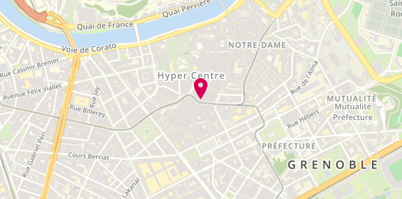 Plan de Heurtier, 5 Rue Philis de la Charce, 38000 Grenoble