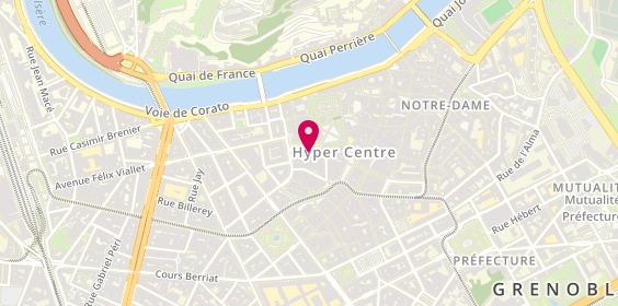 Plan de Stéphane Plaza Immobilier, 9 Rue Montorge, 38000 Grenoble