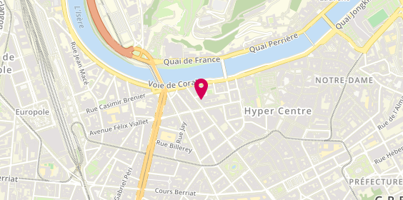 Plan de Immobilia Gestion, 5 Boulevard Edouard Rey, 38000 Grenoble