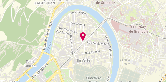Plan de FONCIA | Agence Immobilière | Location-Syndic-Gestion-Locative | Grenoble | Pl du Grésivaudan, 4 place du Grésivaudan, 38000 Grenoble