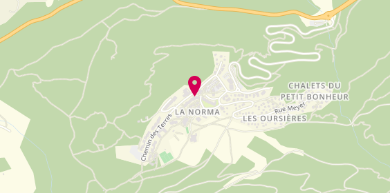 Plan de NV Immo Services, 243 Rue des Terres, 73500 Villarodin-Bourget