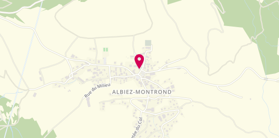 Plan de Albiez Immobilier, Place Opinel 73 300, 73300 Albiez-Montrond