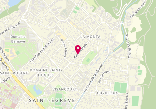 Plan de Jérôme PAGLIARO - Immobilier, 32 Rue des Mails, 38120 Saint-Égrève