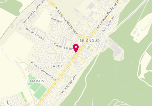 Plan de ORPI Agences No1, 34 Boulevard de la Libération, 38190 Villard-Bonnot