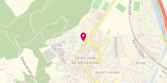 Plan de Agence Rambaud Immobilier, 227 Rue de la Libération, 73300 Saint-Jean-de-Maurienne