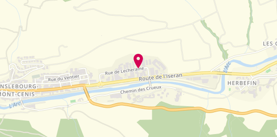 Plan de GAGNIERE Cédric, Lescheraine, 73480 Lanslebourg-Mont-Cenis