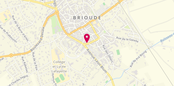 Plan de Agence Roche, 32 Bis Boulevard Aristide Briand, 43100 Brioude