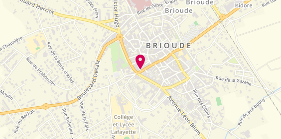 Plan de Square Habitat Brioude, 44 Rue Jules Maigne, 43100 Brioude