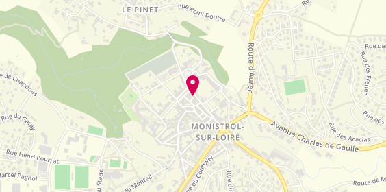 Plan de Agence Logerim, 28 Rue Louis de Charbonnel, 43120 Monistrol-sur-Loire