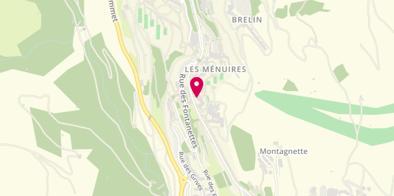 Plan de Agence des Alpes, 1269 Avenue de la Croisette, 73440 Les Belleville