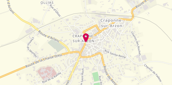 Plan de Dohm Immobilier, 4 Nord, 43500 Craponne-sur-Arzon