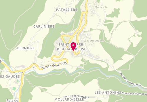 Plan de Cimm Immobilier, Le Bourg, 38380 Saint-Pierre-de-Chartreuse