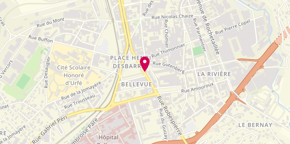 Plan de Indivision Collomb, 7 Rue Robespierre, 42100 Saint-Étienne