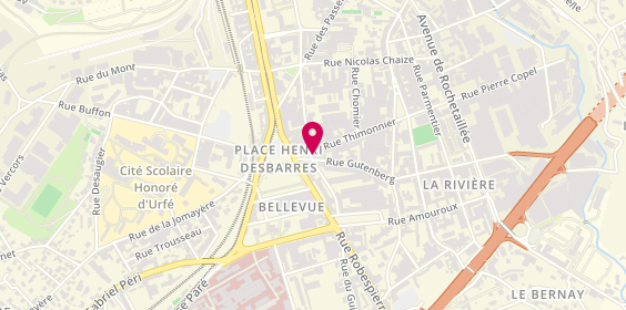 Plan de Expert Immo, 27 Rue Joseph Pupier, 42100 Saint-Étienne