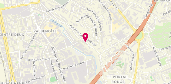 Plan de GRIVEL Joss, 88 Rue Crozet Boussingault, 42100 Saint-Étienne