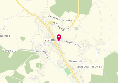 Plan de Viverols Immo, Le Bourg, 63840 Viverols