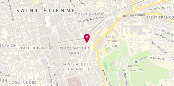 Plan de Foncia Transaction, 5 Lieut Morin, 42000 Saint-Étienne