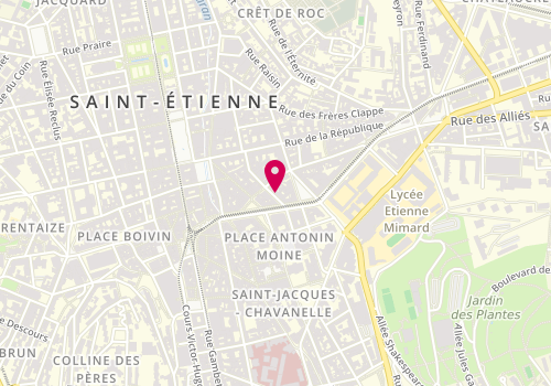 Plan de Signatures Immo, 3 Rue Traversière, 42000 Saint-Étienne