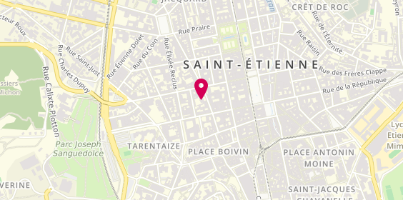 Plan de Immo du Forez, 4 Rue Mi-Carême, 42000 Saint-Étienne