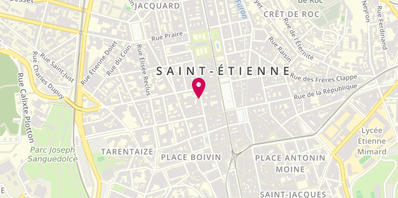 Plan de Immobiliers Finances Conseils, 20 Résistance, 42000 Saint-Étienne