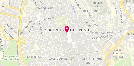Plan de L-Imobiliere Limmobiliere Casimmo, 1 Cours Antoine Guichard, 42008 Saint-Étienne