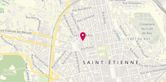 Plan de Am Gestion, 39 Rue Paul Bert, 42000 Saint-Étienne