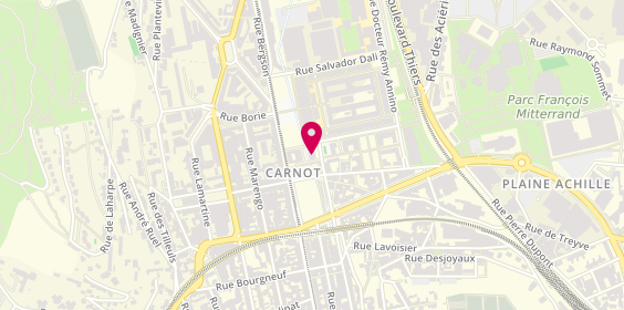 Plan de Richard Jacques, 5 place Sadi Carnot, 42000 Saint-Étienne