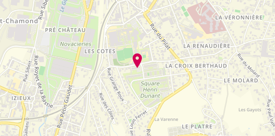 Plan de DREVET Sylvain, 8C Rue General de Gaulle, 42400 Saint-Chamond