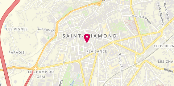 Plan de L'Agence, 26 place de la Liberté, 42400 Saint-Chamond